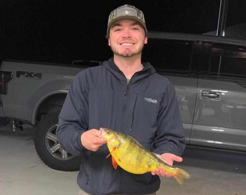 The 20-year-old angler’s catch weighed almost 3 pounds, according to the Georgia Department of Natural Resources. Georgia Department of Natural Resources