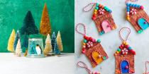 <p>When the weather outside is frightful, it’s the perfect time to huddle up indoors with some<a href="https://www.goodhousekeeping.com/holidays/christmas-ideas/g4018/christmas-treats/" rel="nofollow noopener" target="_blank" data-ylk="slk:festive holiday snacks;elm:context_link;itc:0;sec:content-canvas" class="link "> festive holiday snacks</a>, cheery <a href="https://www.goodhousekeeping.com/holidays/christmas-ideas/g2680/christmas-songs/" rel="nofollow noopener" target="_blank" data-ylk="slk:holiday tunes;elm:context_link;itc:0;sec:content-canvas" class="link ">holiday tunes</a> on the speakers and a crackling fire. Add some creative expression to that perfectly cozy day at home with a slate of <strong>Christmas crafts for kids</strong> — <a href="https://www.goodhousekeeping.com/home/craft-ideas/g2996/trash-to-treasure-christmas-crafts/" rel="nofollow noopener" target="_blank" data-ylk="slk:easy DIY holiday projects;elm:context_link;itc:0;sec:content-canvas" class="link ">easy DIY holiday projects</a> that they can whip up all on their own (or with a little help from a grownup).</p><p>Our list includes dozens of easy craft ideas that are sure to keep the kids busy — and jolly! — as they wait for Santa’s sleigh. Many require supplies you may already have on hand. Others even call for objects you can forage with your family outside as part of a fun pre-crafting adventure.</p><p>Think simple paper crafts, <a href="https://www.goodhousekeeping.com/holidays/christmas-ideas/g34691393/christmas-handprint-crafts/" rel="nofollow noopener" target="_blank" data-ylk="slk:handprint crafts;elm:context_link;itc:0;sec:content-canvas" class="link ">handprint crafts</a> and ordinary object upcycling for toddlers and preschoolers. We’ve also got plenty of more sophisticated craft options for older kids with greater motor control and patience — like <a href="https://www.goodhousekeeping.com/home/craft-ideas/a38213930/how-to-crochet-a-stocking/" rel="nofollow noopener" target="_blank" data-ylk="slk:stockings;elm:context_link;itc:0;sec:content-canvas" class="link ">stockings</a>, <a href="https://www.goodhousekeeping.com/holidays/christmas-ideas/how-to/g1253/diy-christmas-wreaths/" rel="nofollow noopener" target="_blank" data-ylk="slk:DIY door wreaths;elm:context_link;itc:0;sec:content-canvas" class="link ">DIY door wreaths</a>, mantel trimmings and <a href="https://www.goodhousekeeping.com/holidays/christmas-ideas/g393/homemade-christmas-ornaments/" rel="nofollow noopener" target="_blank" data-ylk="slk:Christmas tree ornaments;elm:context_link;itc:0;sec:content-canvas" class="link ">Christmas tree ornaments</a> galore. Bonus: Many of these kids' Christmas crafts also double as <a href="https://www.goodhousekeeping.com/holidays/gift-ideas/g1266/handmade-gifts/" rel="nofollow noopener" target="_blank" data-ylk="slk:handmade gifts;elm:context_link;itc:0;sec:content-canvas" class="link ">handmade gifts</a> and timeless keepsakes for teachers, family, friends, neighbors and other loved ones. (After all, there’s no gift you can buy that compares to a unique masterpiece made with love!) </p>