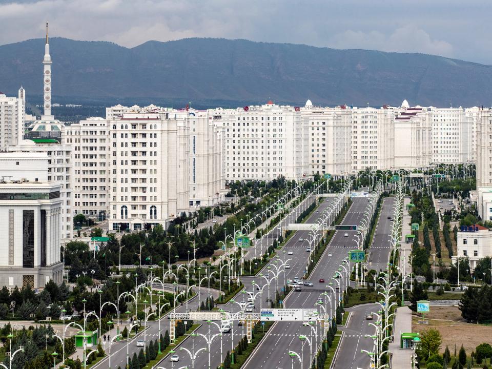 Ashgabat, Turkmenistan getty