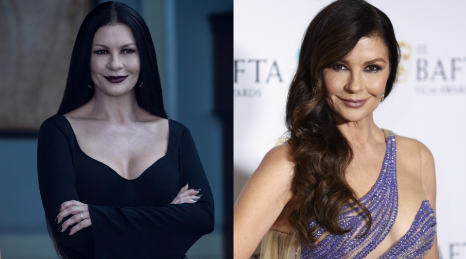 Morticia Addams vs Catherine Zeta-Jones