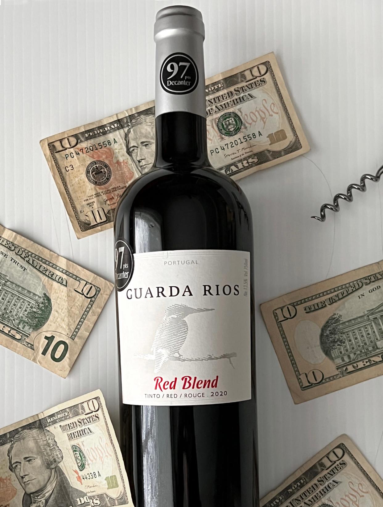 At $9.99, Guarda Rios red blend from Portugal is an exceptional value bottle of wine.