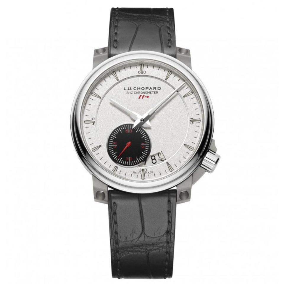 2012年蕭邦推出的實驗性錶款：L.U.C 8HF，是第一枚通過瑞士天文台認證的高振頻腕錶。
