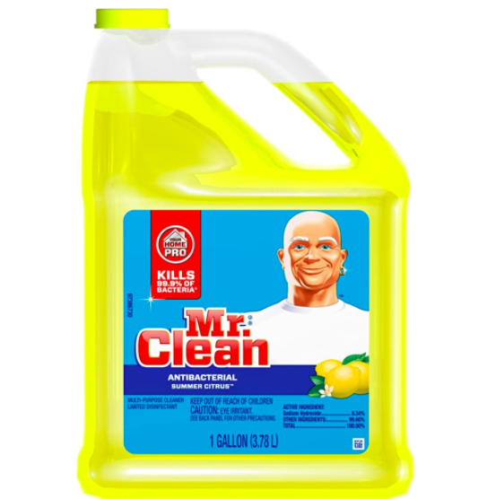 Mr. Clean Multi-Surfaces Summer Citrus Antibacterial Liquid Cleaner. (Photo: Amazon)