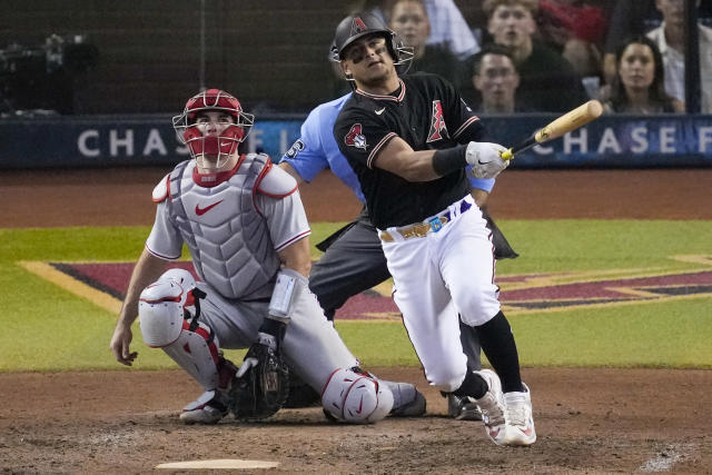 MLB playoffs 2023: Diamondbacks stun Phillies with comeback in Game 4 to  tie NLCS 2-2