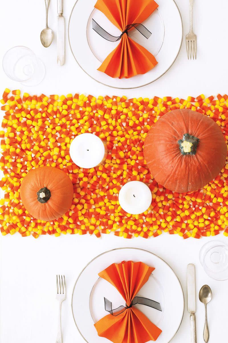 These DIY Candy Corn Crafts Are So Stunning They Double as Decorations