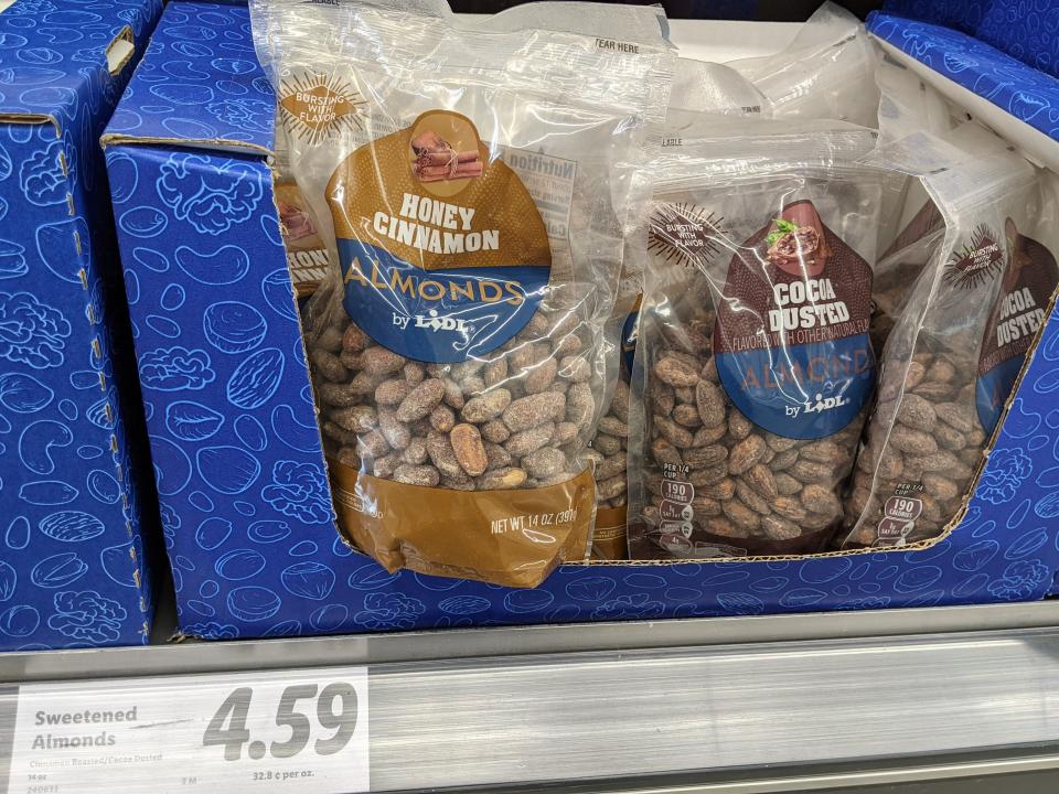 Almonds at Lidl