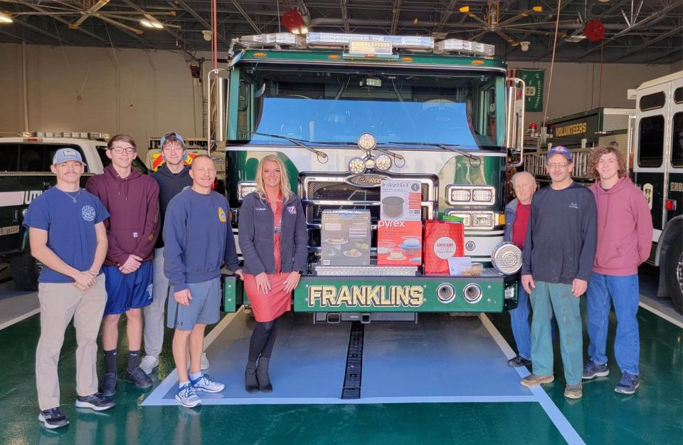 The Franklin Fire Co. in Chambersburg was one stop for CVBA Ambassadors last year on First Responders Appreciation Day. Donations for 2023 are being accepted through Dec. 5.