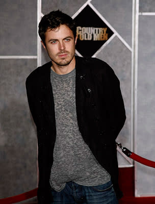 Casey Affleck at the Hollywood premiere of Miramax Films' No Country for Old Men