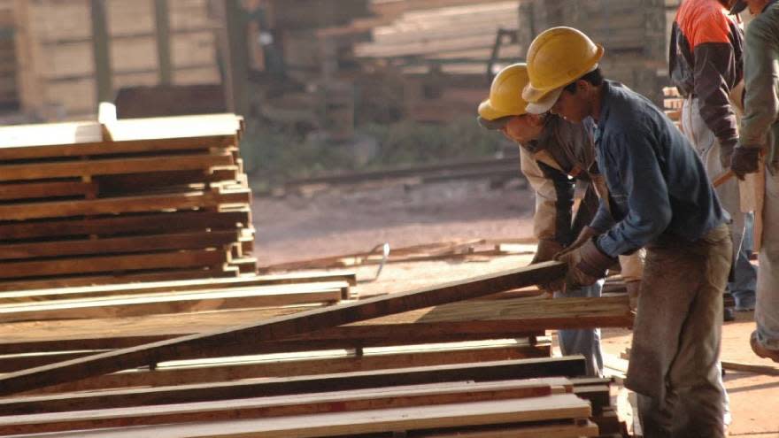 La industria maderera bajó su ritmo por la falta de resinas e impregnantes.