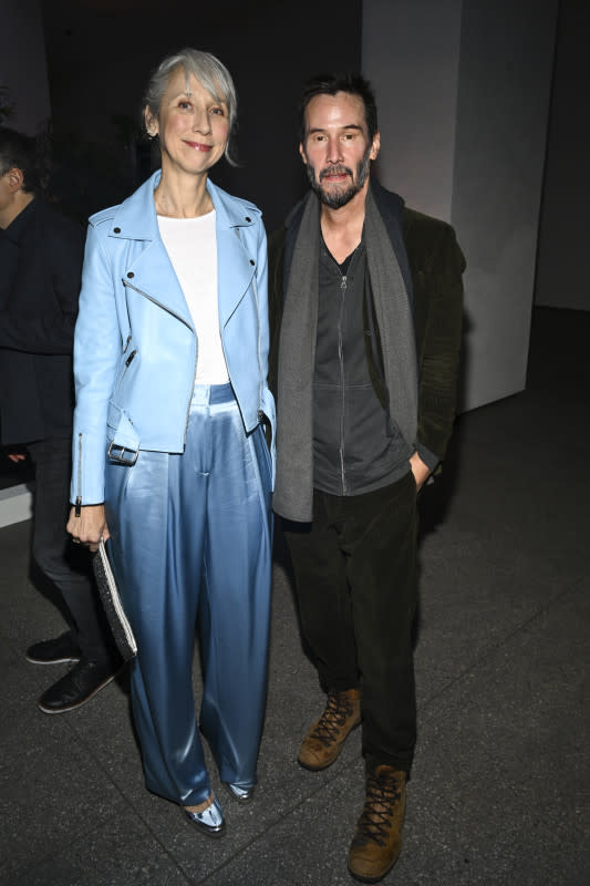 Alexandra Grant and Keanu Reeves<p>Michael Buckner/Variety via Getty Images</p>