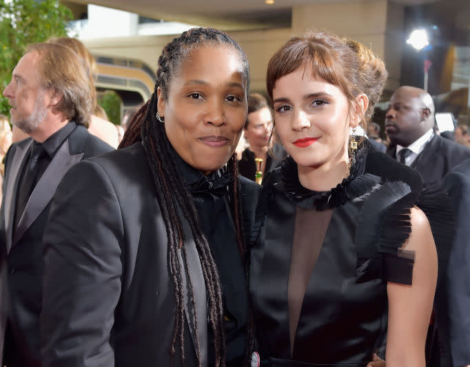 Emma Watson invited this extraordinary feminist to the Golden Globes