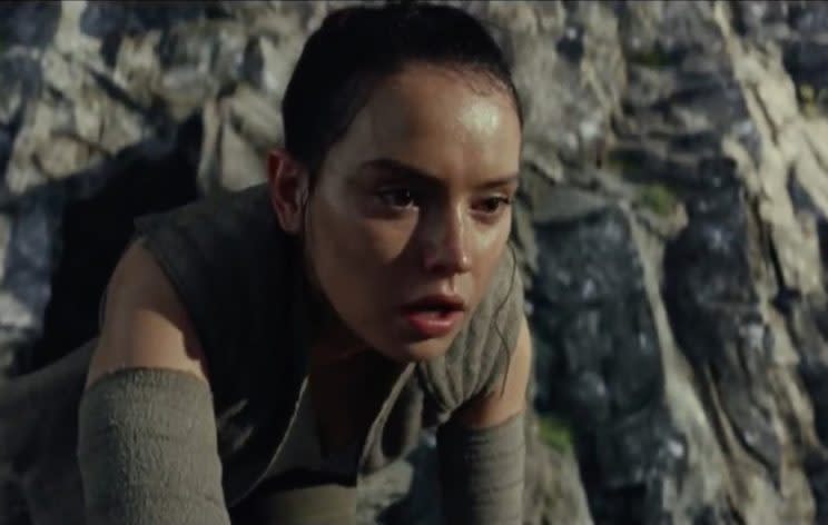 No trailer… no new trailer for The Last Jedi at D23, but possible behind-the-scenes footage – Credit: Disney/Lucasfilm