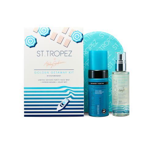 Saint Tropez x Ashley Graham Golden Getaway Kit