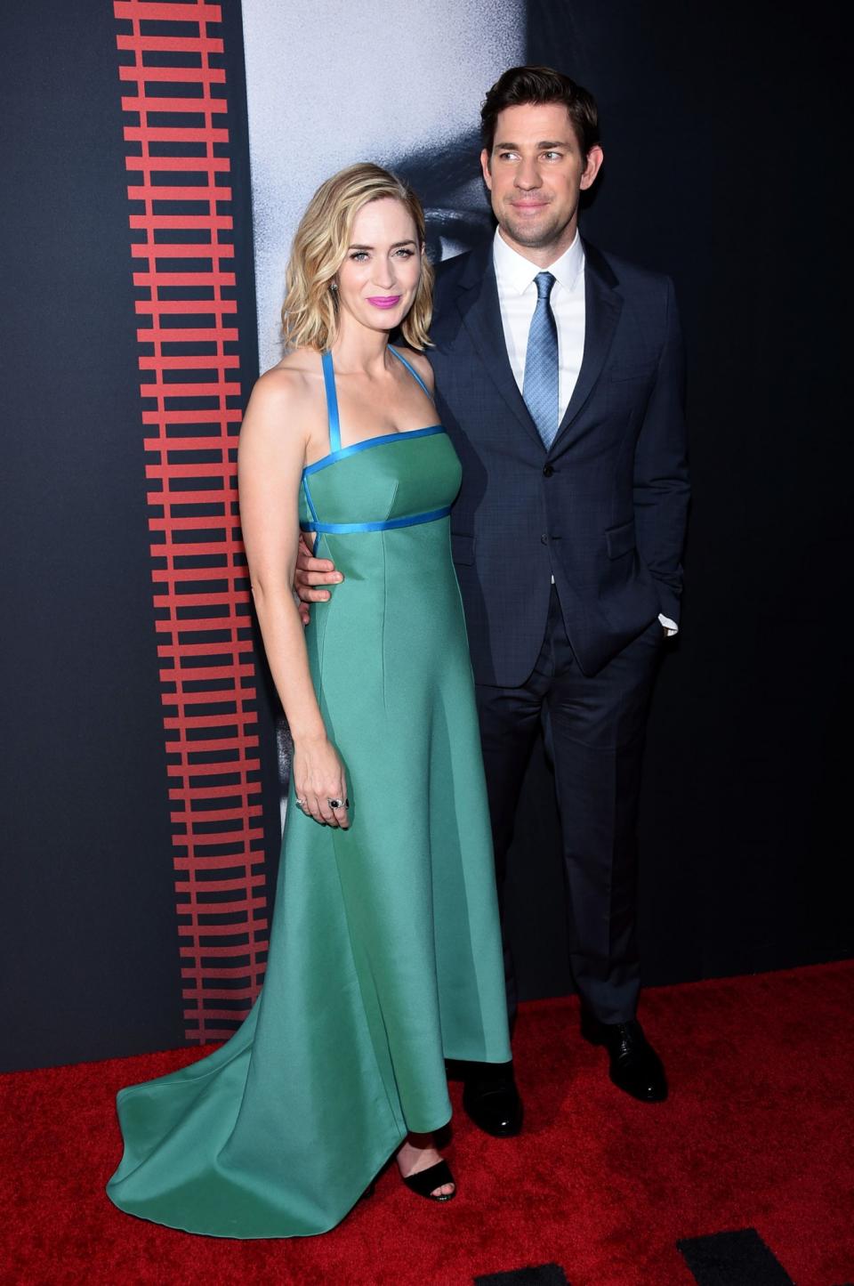 <p>Jon accompanied Emily on her <i>The Girl on the Train</i> press tour, providing us with couple style goals for the next year and beyond. <i>[Photo: Getty]</i> </p>