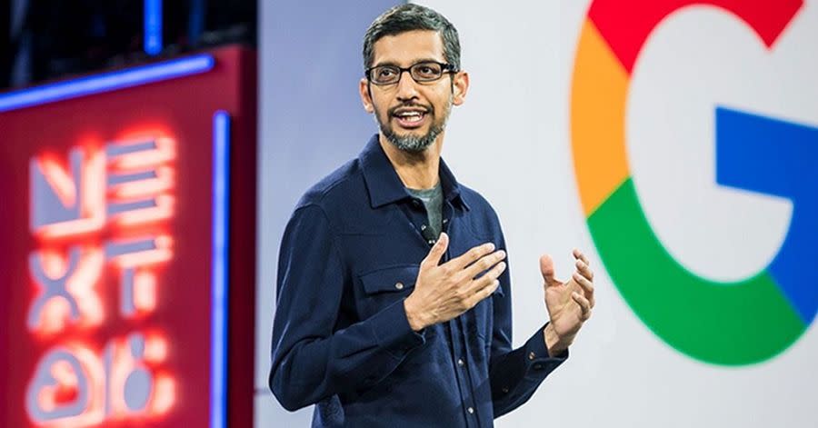 Sundar Pichai Official Twitter 圖/Sundar Pichai Official Twitter