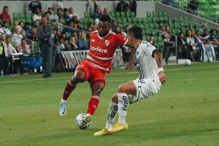 En el último amistoso entre River y Monterrey, en enero de 2023, el Millonario ganó 1 a 0 con gol de Lucas Beltrán (hoy en Italia)