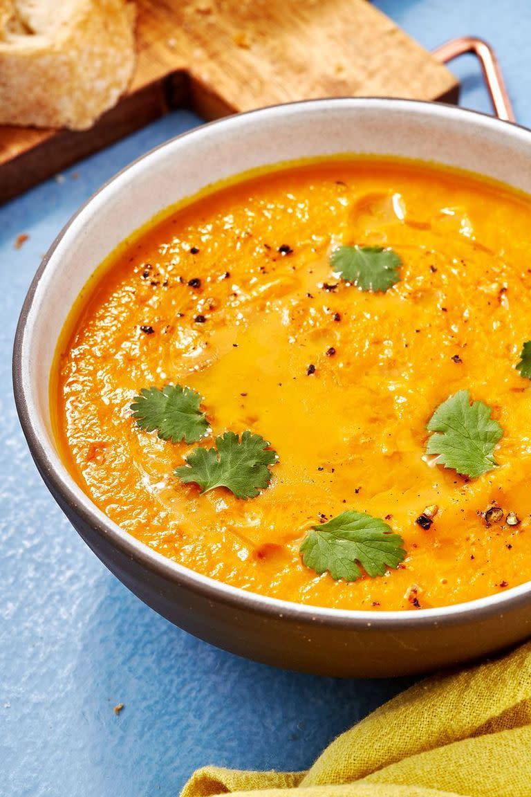 Sweet Potato and Carrot Soup