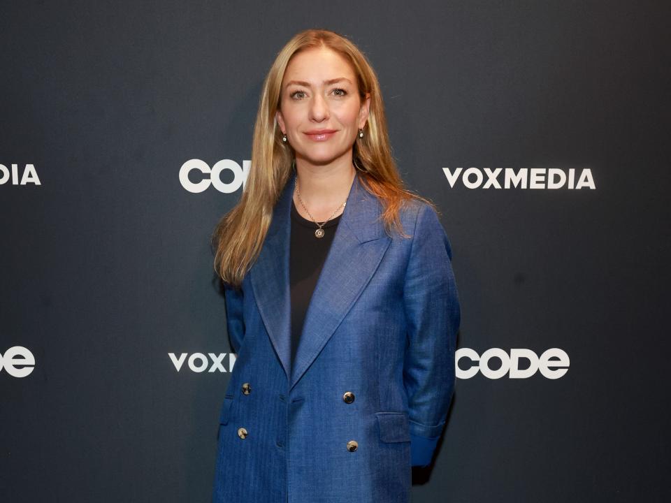 Whitney Wolfe Herd attends Vox Media's 2023 Code Conference.