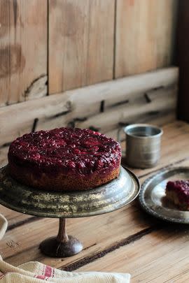 Cranberry Upside-Down Cake