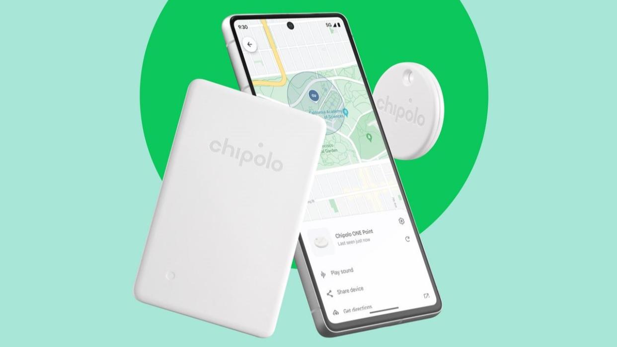  The announcement for the new Chipolo One Point and Card Bluetooth trackers. 