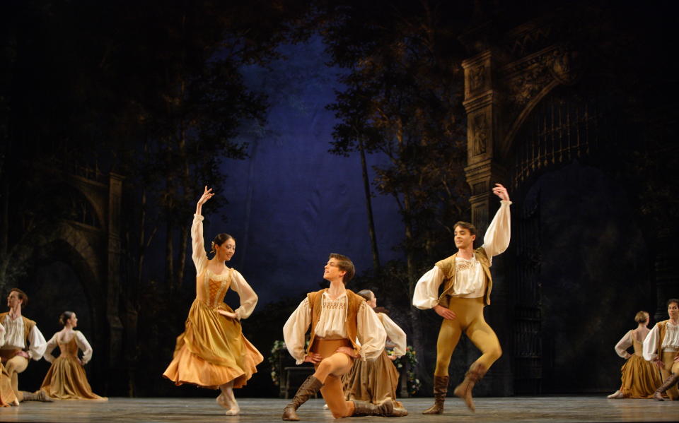 Swan Lake – the English National Ballet’s production of the famous ballet by Pyotr Tchaikovsky, at the Coliseum, St Martin’s Lane, London. Photo: Paul Cunningham/Corbis via Getty Images