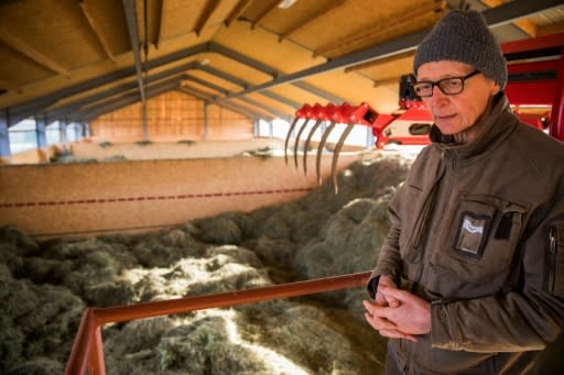 Heiner Luetke Schwienhorst has joined forces with two other German farmers and Greenpeace to challenge the government's failure to meet its own climate targets