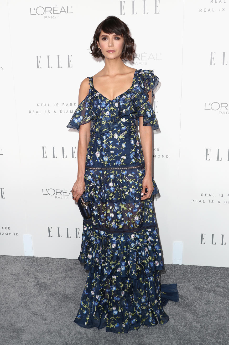 Nina Dobrev at ELLE’s Women in Hollywood celebration