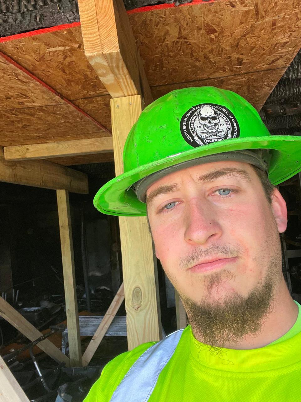 Sunnyland carpenter Dakota Mohn found a message in a bottle hidden behind a wall in an 1872 house he is renovating in Green Valley. It was left there by a 14-year-old girl in 1975.