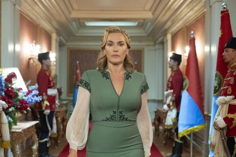 Kate Winslet stars in the new series "The Regime." Photo courtesy of HBO