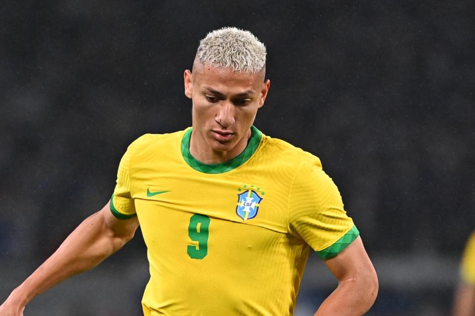 Richarlison is Brazil’s no9. (Getty Images)