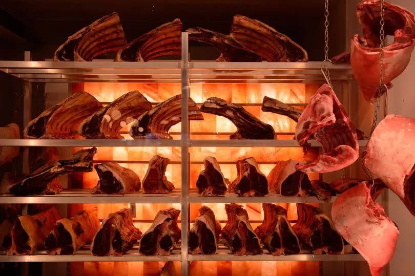 Some of the meat on display at Pasture -Credit:Mark Lewis