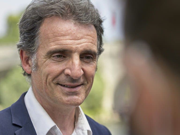 Eric Piolle à Tours, le 21 juillet 2020. - GUILLAUME SOUVANT © 2019 AFP