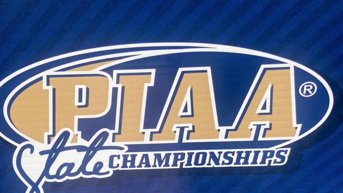 PIAA track and field action