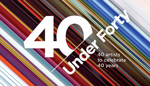 40 artists to celebrate 40 years