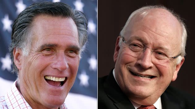 Neither Sen. Mitt Romney (R-Utah) nor former Vice President Dick Cheney plan to vote for Donald Trump.