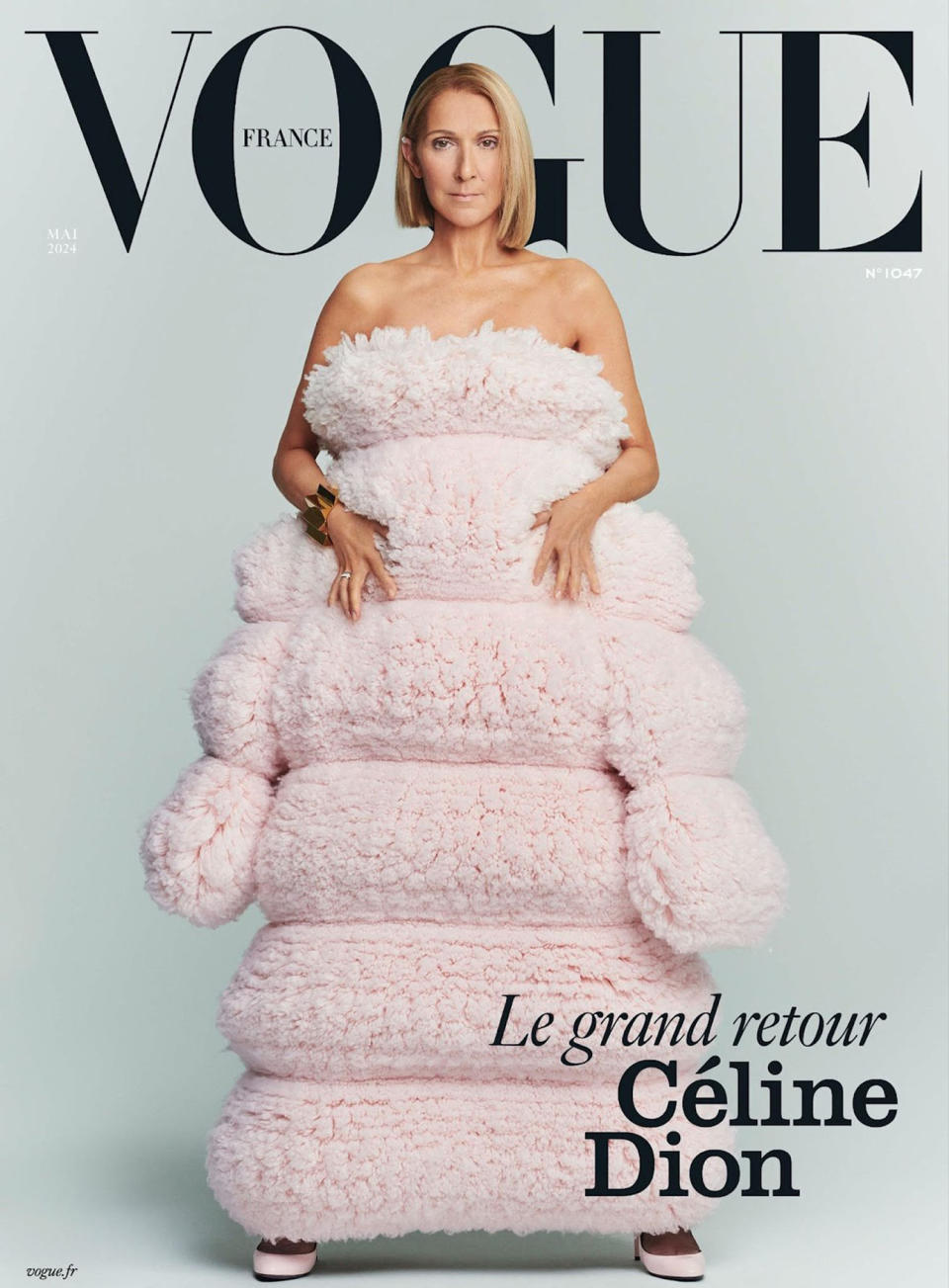 Celine Dion (Cass Bird / Vogue France)