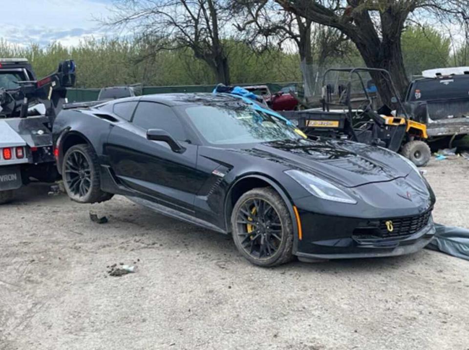 California Highway Patrol officers found 12 vehicles during a search of a suspected chop shop in San Joaquin County on Monday, March 11, 2024