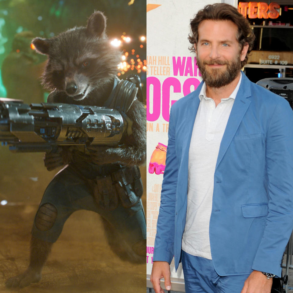 Rocket aka Bradley Cooper