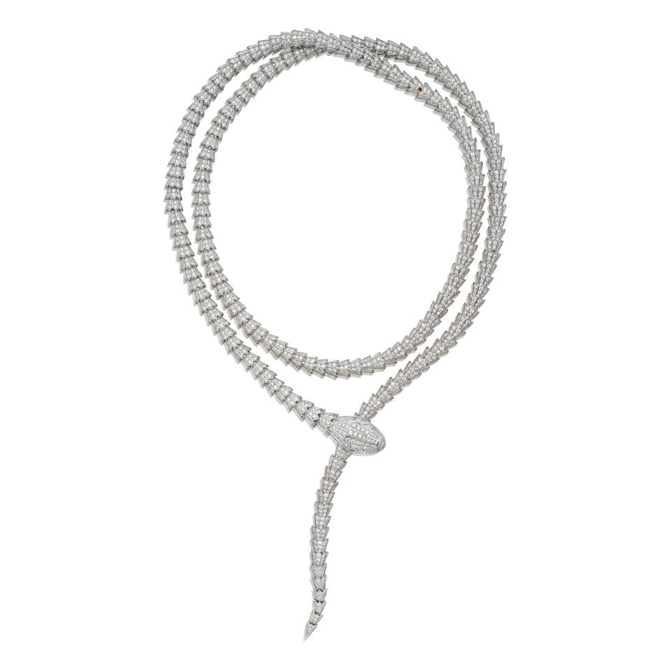 Bulgari Diamond Serpenti Necklace