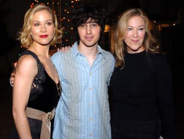 Christina Applegate , Josh Zuckerman and Catherine O'Hara at the Hollywood premiere of Dreamworks' Surviving Christmas