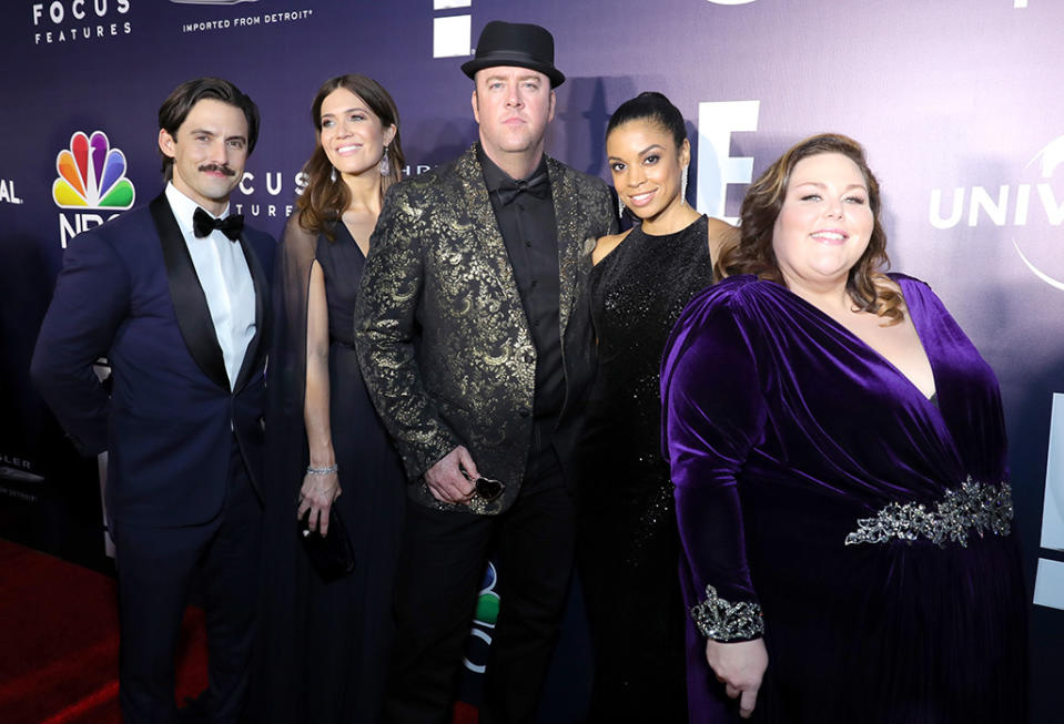 Milo Ventimiglia, Mandy Moore, Chris Sullivan, Susan Kelechi Watson and Chrissy Metz