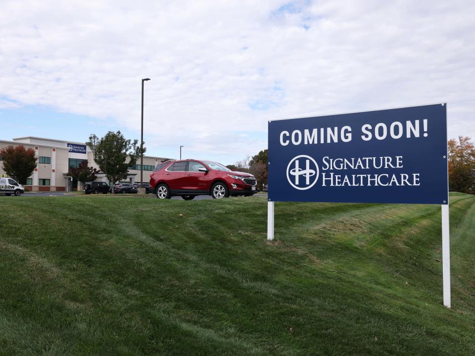 Signature Healthcare, One Compass Way, East Bridgewater, on Tuesday, October 24,2023.