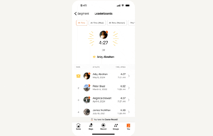 Strava: Leaderboard integrity powered by AI