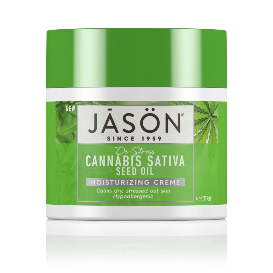 Jāsön De-Stress Cannabis Sativa Seed Oil Moisturizing Crème