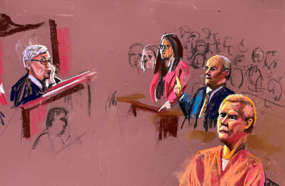 SKETCH: Murdaugh Federal Sentencing (Courtesy Robert Maniscalco)