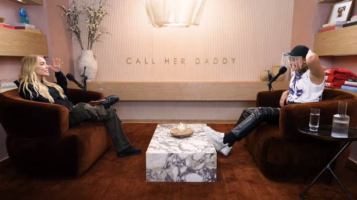 Alex Cooper and JoJo Siwa on "Call Her Daddy"