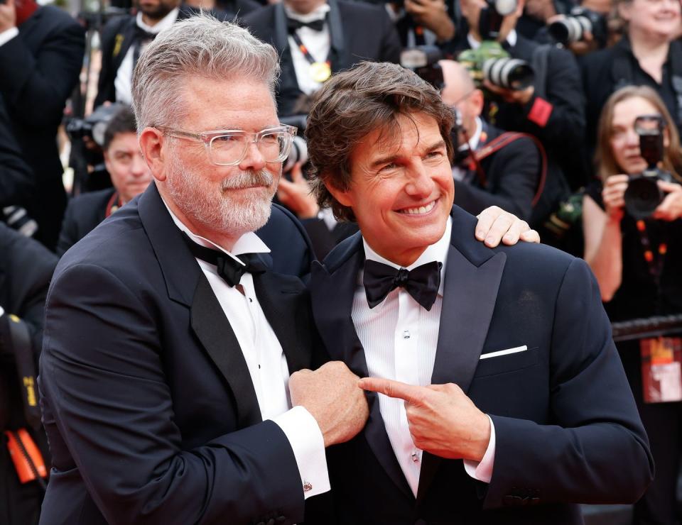 christopher mcquarrie and tom cruise