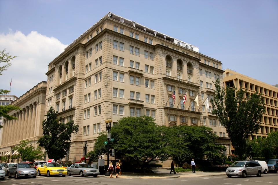 The Hay-Adams Hotel in Washington D.C.