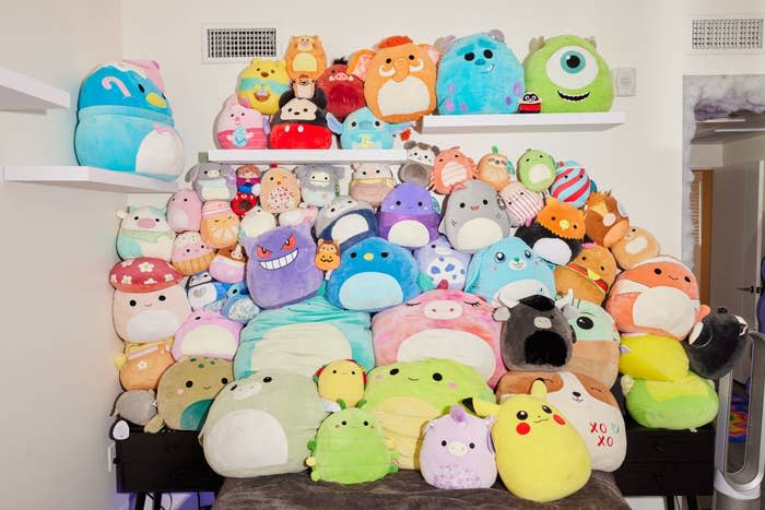 pile of plushies