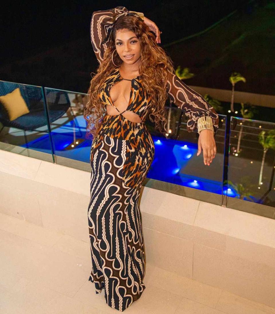 <p><strong>Location:</strong> Cancun, Mexico</p> <p>Ashanti celebrated her sister Kenashia's birthday with a trip down to Mexico with several friends and family members (including Flo Rida!), staying at the <a href="https://cancun.garzablancaresort.com/" rel="nofollow noopener" target="_blank" data-ylk="slk:Garza Blanca Resort & Spa Cancun;elm:context_link;itc:0;sec:content-canvas" class="link ">Garza Blanca Resort & Spa Cancun</a>. The group stayed in a four-bedroom loft with a private terrace and jacuzzi and enjoyed a yacht trip in the Caribbean Sea.</p>